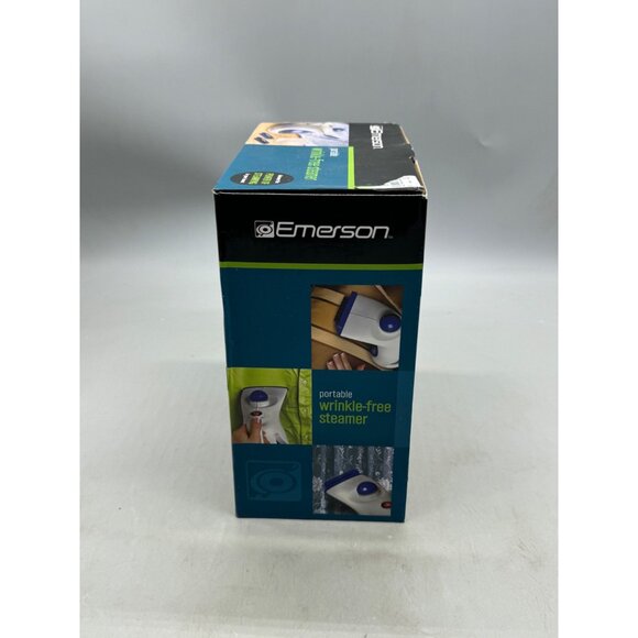 Emerson Portable Wrinkle-Free Steamer 4-Piece Set Snap-On Lint Remover READ NEW - Picture 6 of 9